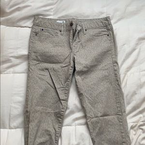 Leopard Print Jeans